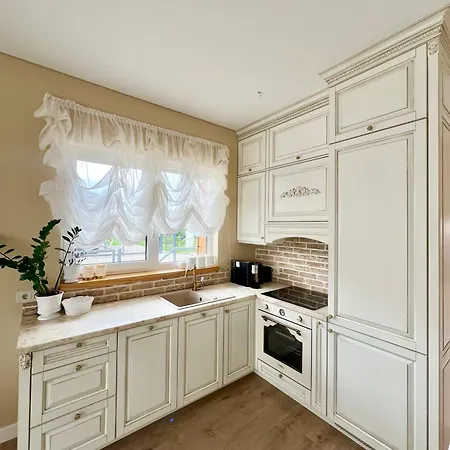 아파트 Poilsio Oaze Kunigiskese 팔랑가